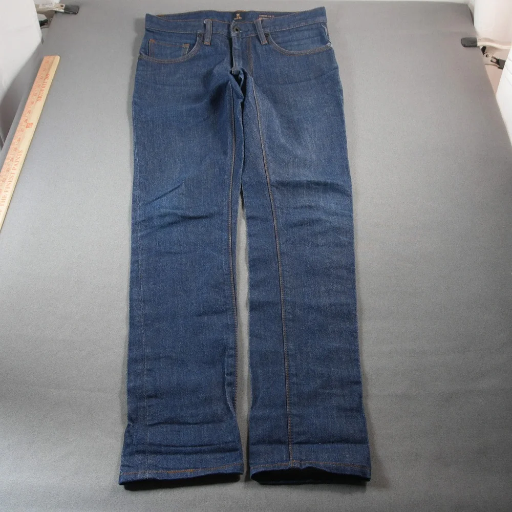 Roark HWY 133 Standard Slim Fit Men Jeans 31x32 Dark Wash Work Indigo